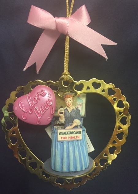 I Love Lucy Does A TV Commerical Columbia House Ornament